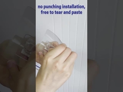 ست های حمام چسب دیواری پایه رول کاغذ توالت شفاف