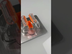 نگهدارنده جارو جارویی محکم نصب شده بدون آسیب برای ابزار تمیز کردن