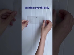 آسیب دیدگی پایه دیواری Clear Kitchen Clear Office Organizer Storage Organizer WGO Shower Caddy Bathroom