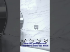 پایه دیواری نگهدارنده حوله کاغذی بدون آسیب بدون آسیب