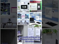 تخته پاک کن خشک چسبناک قابل جابجایی روی صاف ترین سطح شامل پلاستیک