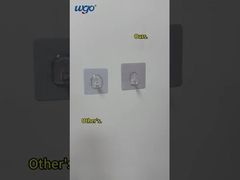 خود چسبنده و شفاف قلاب های لباس حمام آویز بدون باقیمانده قلاب ها خداحافظی از مشکل ردیاب کثیف می کنند