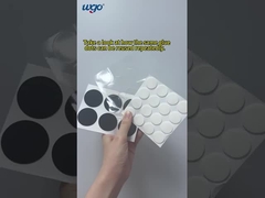 قطعات دو طرفه گلو قابل استفاده مجدد نقاط چسبنده جایگزین نقاط بدون باقیمانده نقاط چسبنده ولکرو برای