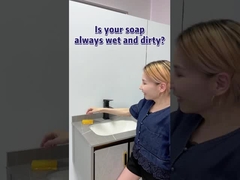 WGO دیوار نصب نگهدارنده حمام حمام حمام Caddy بدون آسیب