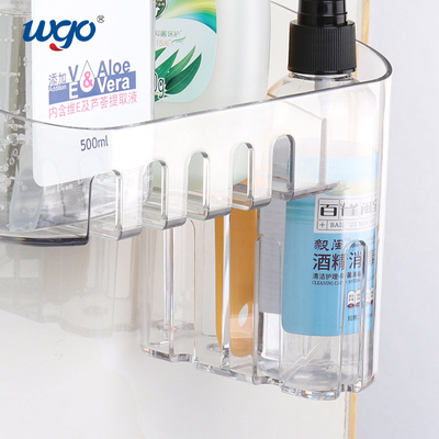 Clear Kitchen Storage Bath organizer سبد دیواری برای نوار دوش