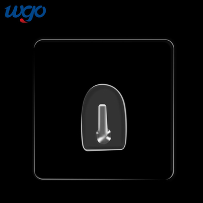 WGO قلاب کت شفاف PC خودچسب Heavy Duty for Hanging Coat حوله آشپزخانه حمام ضد زنگ ضد زنگ