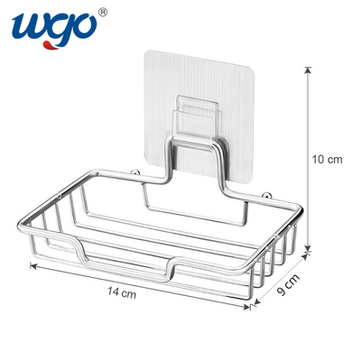 نگهدارنده صابون استیل ضد زنگ WGO 304 ISO 9001 نوع خود چسب بلبرینگ 5 کیلوگرمی