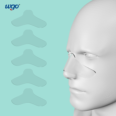 پد بینی ژل چسب دار نرم چسبیده بدون باقی مانده برای ماسک CPAP برداشته شده است