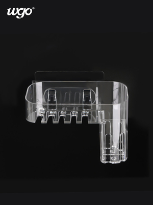 Clear Kitchen Storage Bath organizer سبد دیواری برای نوار دوش