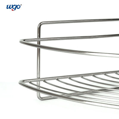 Nano WGO گوشه دوش Caddy مقاوم در برابر زنگ زدگی 10.1 سانتی متر مکش ثابت