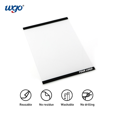 نگهدارنده علامت دیواری ODM OEM OEM Acrylic Holder 8.5 x 11 Self Adhesive