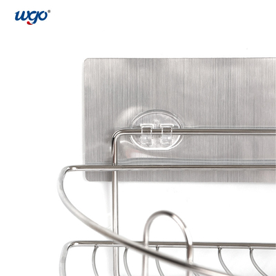 قفسه حمام گوشه آویز 10.1 سانتی متری Ss201 Body Storage Caddy
