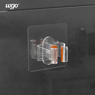 نگهدارنده جارو جارویی محکم نصب شده بدون آسیب برای ابزار تمیز کردن