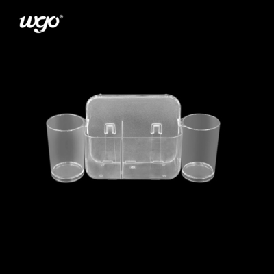 32 سانتي متر وسعت دارنده مسواک خود چسبنده دارنده سازمان دهنده دارنده دکوراسیون حمام با دستگاه پخش خمیر دندان