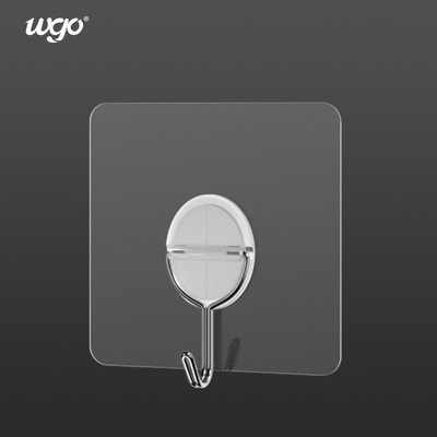 قلاب های دیواری محکم نصب شده خود چسب بدون اثر باقی مانده 7x7 سانتی متر