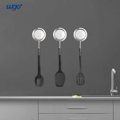 قلاب دیواری چند منظوره حمام 6 کیلوگرمی بارگیری قلاب حوله ای دیواری SS201